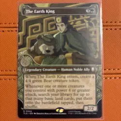 The Earth King (0344) - Showcase Avatar Last Airbender Eternal MTG - Image 1