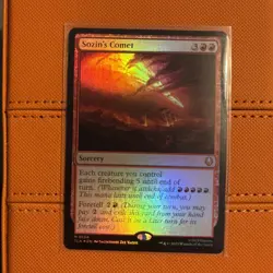 Sozin's Comet Foil (0154) - Mythic Rare Avatar Airbender Eternal MTG - Image 1
