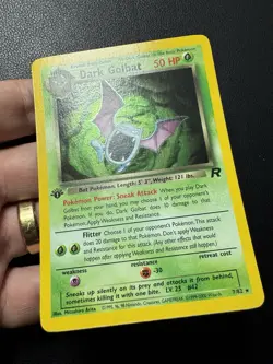 Dark Golbat 7/82 1st Edition Holo 1999-2000 Team Rocket Pokemon Card NM - Image 3