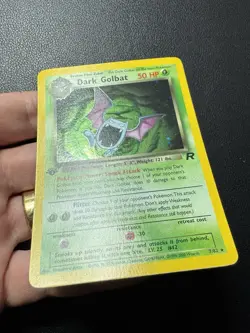 Dark Golbat 7/82 1st Edition Holo 1999-2000 Team Rocket Pokemon Card NM - Image 5
