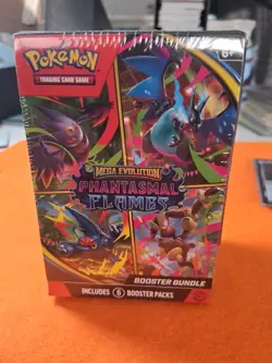 Pokemon TCG ME02 Phantasmal Flames Booster Bundle Sealed New - Image 1