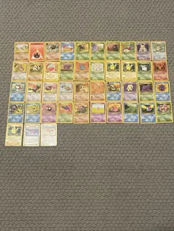 Lot Of 42 Vintage Pokemon TCG Cards Jungle And Fossil Base Set - Image 1