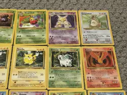 Lot Of 42 Vintage Pokemon TCG Cards Jungle And Fossil Base Set - Image 4