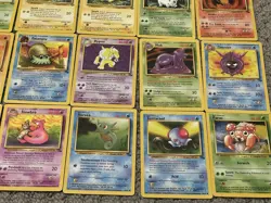 Lot Of 42 Vintage Pokemon TCG Cards Jungle And Fossil Base Set - Image 5