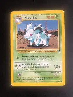 Nidorina 55/110 - Non Holo - Legendary Collection - Pokemon TCG LP - Image 1