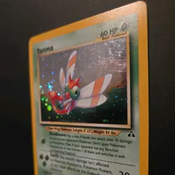 Pokemon Vintage Holo Rare Yanma 17/75 Neo Discovery WotC - Image 2