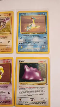 Pokemon Card Lot Of 6 Fossil Unlimited - Holos NM - Image 2