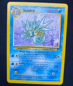 Seadra 63/110 Legendary Collection 2002 Pokemon TCG Card (NM/LP) - Image 1