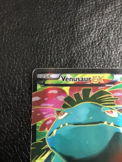 B6 Pokemon TCG English Card XY Base Set Venusaur EX 141/146 Full Art HP - Image 2