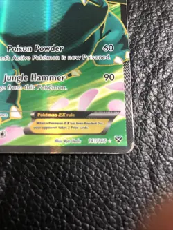 B6 Pokemon TCG English Card XY Base Set Venusaur EX 141/146 Full Art HP - Image 4