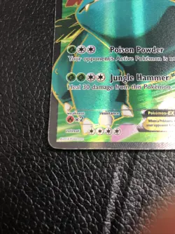 B6 Pokemon TCG English Card XY Base Set Venusaur EX 141/146 Full Art HP - Image 5
