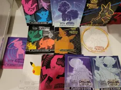 Pokemon TCG Player’s Guide Books - Several Booklets From Different Sets - Image 1