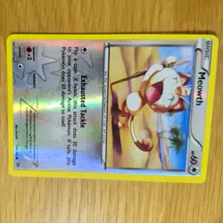 MEOWTH 114/162 POKEMON CARD (XY BREAKTHROUGH SET) REVERSE HOLO - Image 3