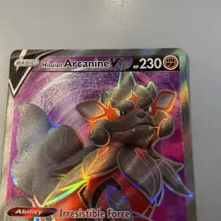 Pokemon TCG Ultra Rare Hisuian Arcanine Card 179/195 Arcanine V - Image 3