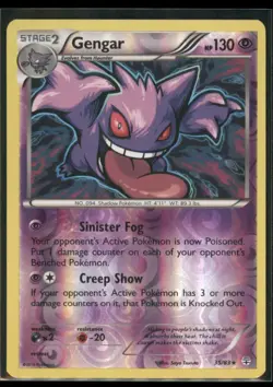 2016 XY - Generations Gengar[Reverse Holo] Stage 2/Rare Holo #35 - Image 1