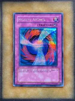 Yugioh Negate Attack TSC-003 Parallel Secret Rare LP - Image 1