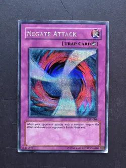 Yugioh Negate Attack TSC-003 Parallel Secret Rare MP - Image 1