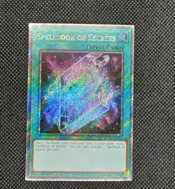 Spellbook of Secrets Platinum Secret Rare RA04-EN189 1st Ed NM Yugioh - Image 1