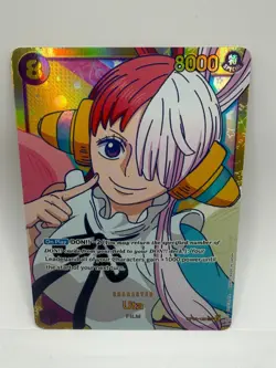 One Piece TCG Uta OP02-120 SEC Paramount War English Secret Rare NM - Image 1