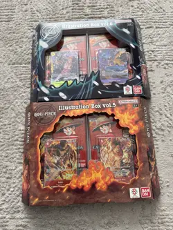 One Piece Illustration Box Vol. 5 and 6 New Sealed - Image 1