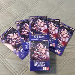 ONE PIECE OP-14: 1x Double Pack Set Vol. 9 AND 5x SLEEVE BOOSTERS PACKS!! - Image 1