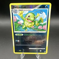 Politoed 12/146 -Legends Awakened - Reverse Holo Rare - MP - Image 1