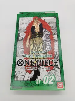 One Piece Card Game Worst Generation Starter Deck ST-02 Brand New Sealed English 811039038397 - Image 1