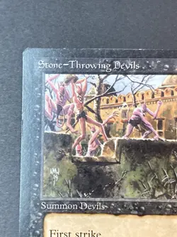 Stone - Throwing Devils: Magic the Gathering (MtG) Arabian Nights (ARN) - Image 3