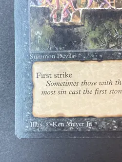 Stone - Throwing Devils: Magic the Gathering (MtG) Arabian Nights (ARN) - Image 5