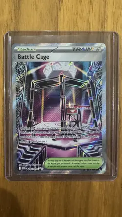 Battle Cage 116/94 Pokemon TCG Phantasmal Flames Full Art Ultra Rare - Image 1