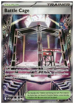 Pokemon Phantasmal Flames TCG Full Art Trainer Battle Cage 116/94 - Image 1
