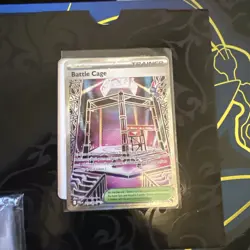 Battle Cage 116/94 Pokemon TCG Phantasmal Flames Full Art Ultra Rare Fresh! - Image 1