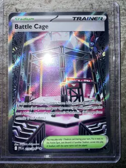 Battle Cage 116/94 Pokemon TCG Phantasmal Flames Full Art Ultra Rare - Image 1