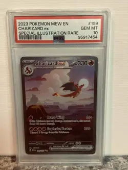 Pokemon TCG Charizard EX 199/165 Scarlet & Violet 151 PSA 10 - Image 2