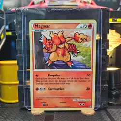 Magmar Triumphant Pokemon TCG 42/102 HeartGold & SoulSilver Uncommon - Image 1