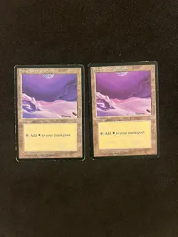 Snow-Covered Plains x2 [Ice Age] Magic MTG Cards HP - Image 1