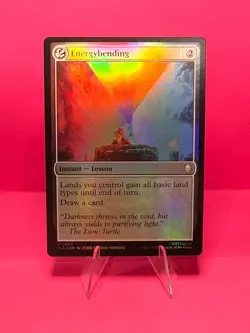 MTG Energybending U0002 - TLA Avatar The Last Airbender Foil NM - Image 1