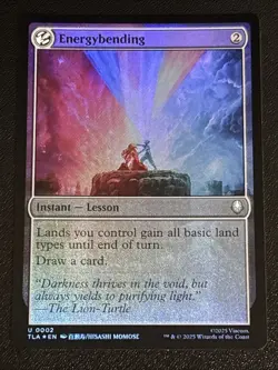 MTG Avatar: The Last Airbender Energybending Foil 0002 NM - Image 1