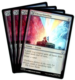 x4 Energybending (Foil) - 0002 - Avatar: The Last Airbender TLA - MTG - NM/M - Image 1