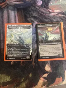 Eirdu Carrier of Dawn (Borderless) Lorwyn Eclipsed and Regular 2 Card Lot - Image 2