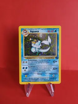 Pokemon Karte/card - Aquana Vaporeon 12/64 - Jungle Set Holo - Exc-Near Mint - Image 1