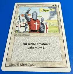 1 BANNED MTG Magic The Gathering Crusades | Revised Edition 3ED | 1994 | NM - Image 5