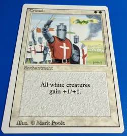 1 BANNED MTG Magic The Gathering Crusades | Revised Edition 3ED | 1994 | NM - Image 5