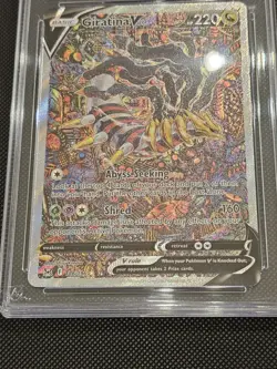 ACE 10 Giratina V 186/196 Lost Origin Alt Art Holo Pokemon Card Gem Mint NOT PSA - Image 4
