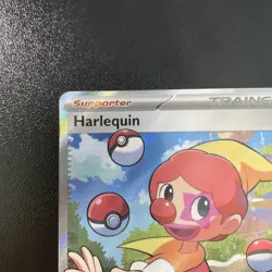 Harlequin Pokemon TCG 163/086 White Flare Holo Full Art Ultra Rare NM - Image 3
