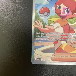 Harlequin Pokemon TCG 163/086 White Flare Holo Full Art Ultra Rare NM - Image 5
