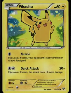 Pikachu - 42/146 (2014 Movie Promo) Promo Miscellaneous Cards & Products 042/146 - Image 1