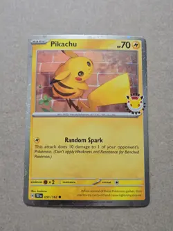 Pikachu (Pokemon Day 2026) 051/162 Miscellaneous Cards & Products Holo - Image 1