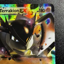 Terrakion EX 71/124 Pokemon Card - Dragons Exalted 2012 - Ultra Rare EX - Image 3