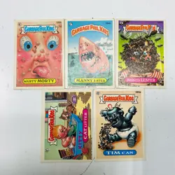 Mixed Vintage 1980's Garbage Pail Kids Trading Card Bundle (Set Of 50) - Image 5